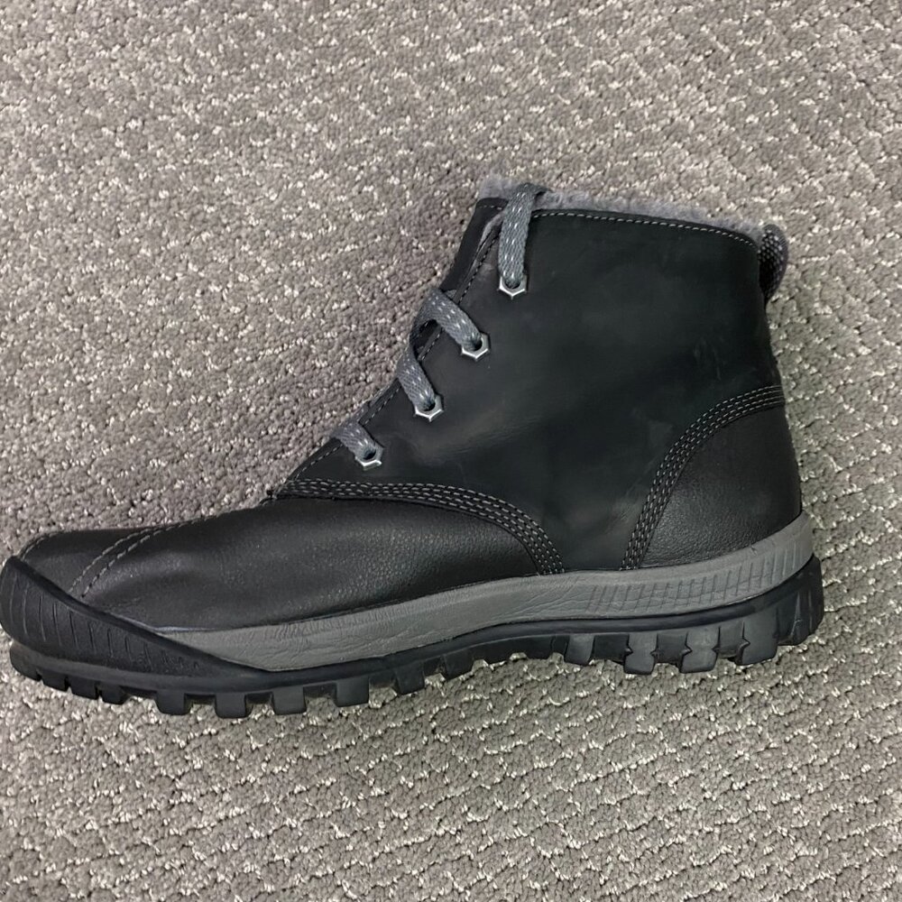 Timberland MT Hayes Boots Women's 9 Black Leather Winter Waterproof Primaloft - Picture 11 of 14